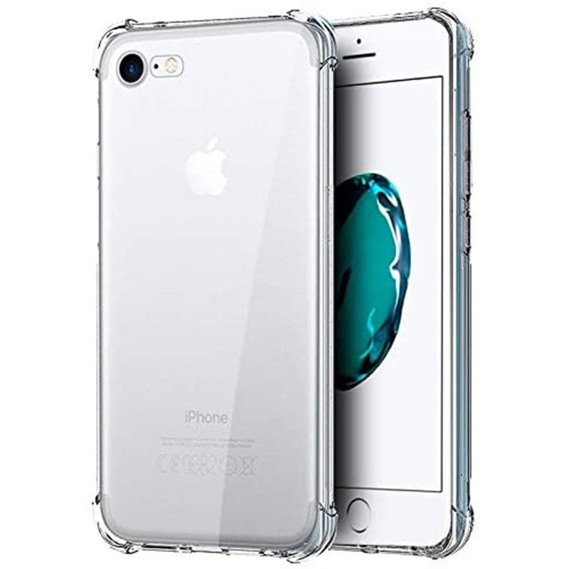 Funda iPhone 7 / 8 / SE 2020 Antishock Transparente clear