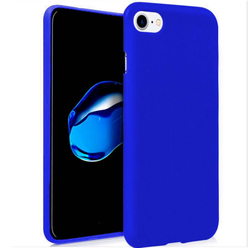 Funda iPhone 7 / 8 / SE 2020 Cool Gel TPU Azul