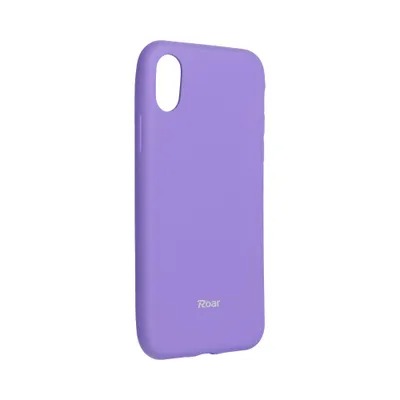 Funda Apple iPhone X / XS Roar colorful Jelly Morada