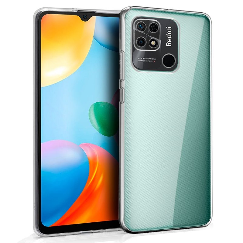Funda Xiaomi Redmi 10C TPU Gel clear transparente