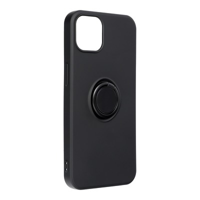 Funda iPhone 11 Pro Forcell Silicone RING Negra