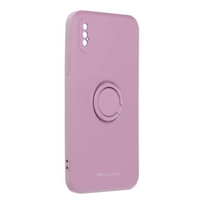 Funda iPhone X / XS Roar Amber Ring Morada