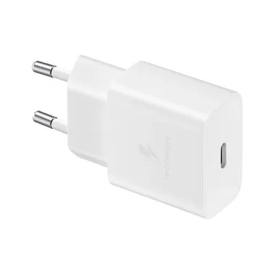 Cargador Original Samsung Adaptador Pared USB C EP-T1510NWEGEU 15W