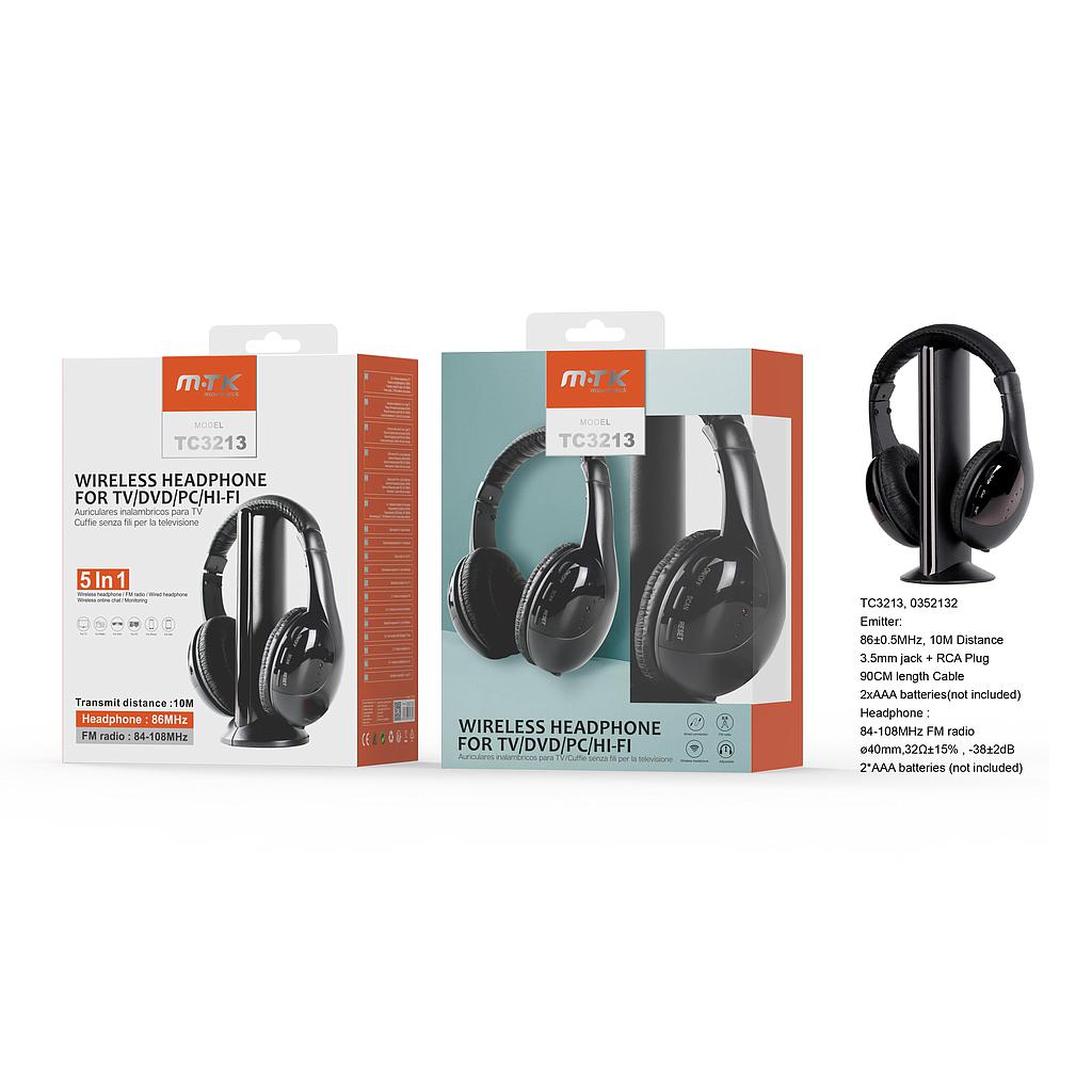 Mp3 con new arrivals cascos inalambricos