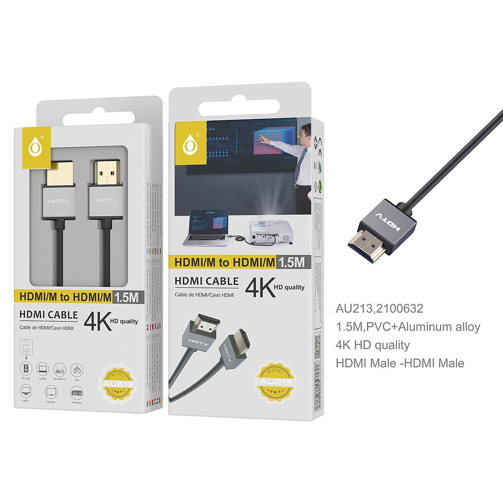 Cable HDMI 2.0 4K AU213