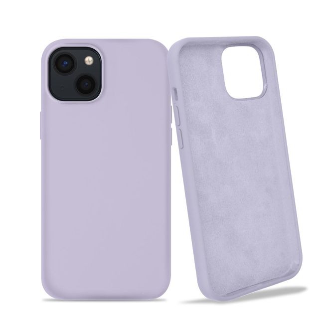 Funda iPhone 13 TPU Silicona Purpura