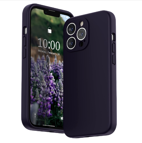 Funda iPhone 13 Pro Max TPU Silicona Negra