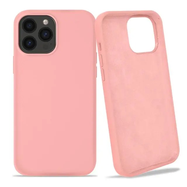 Funda iPhone 13 Pro TPU Silicona Rosa