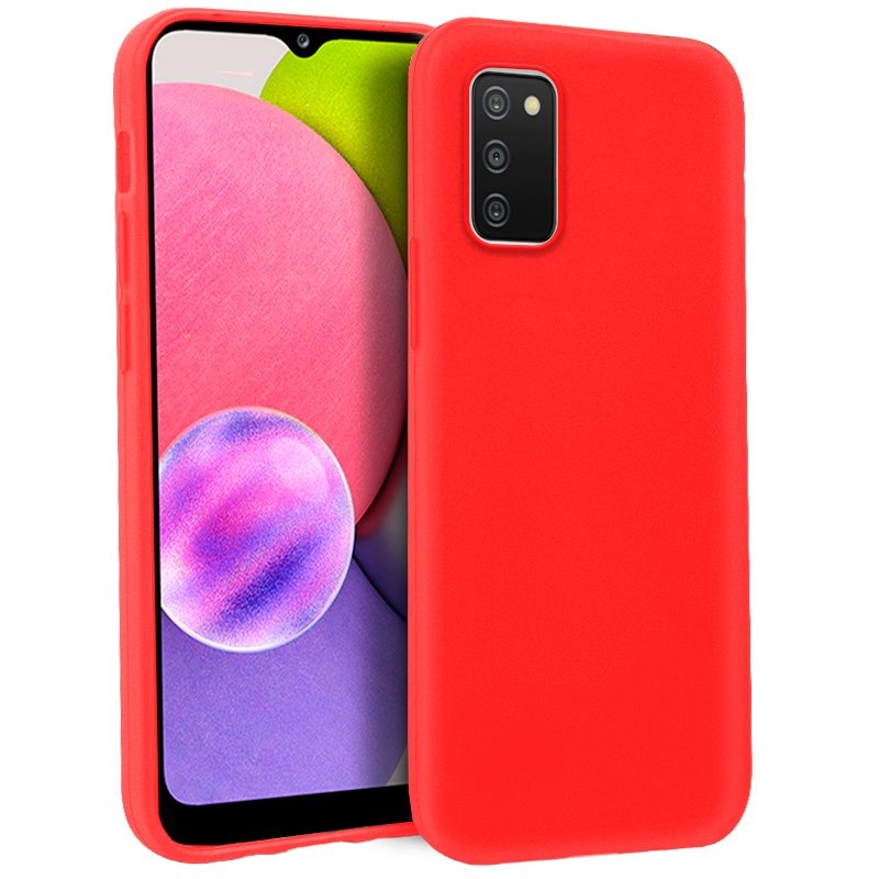 Funda Samsung A03S TPU Silicona Roja
