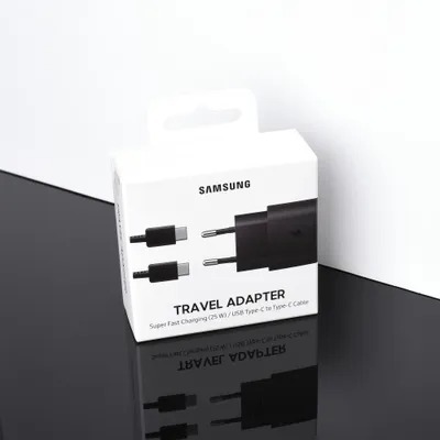 Cargador Completo Original Samsung USB C EP-TA800XBEGWW Fast charger 3A 25W