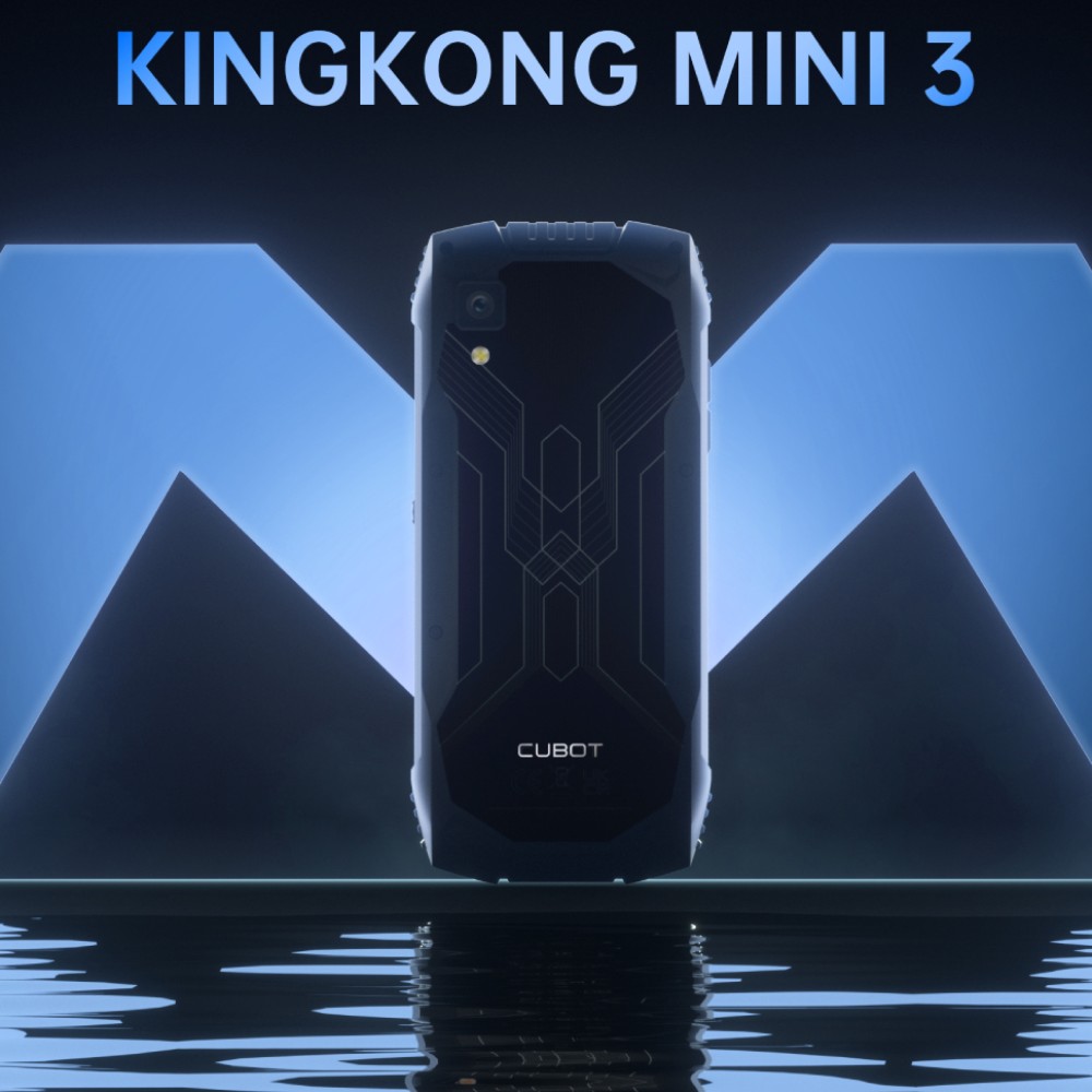 Telefono movil libre Cubot KingKong mini 3 6+128GB Rojo Negro 