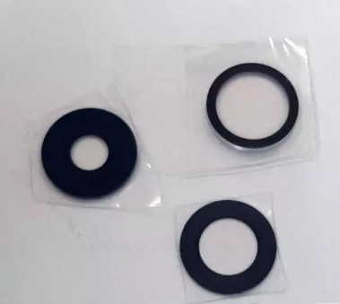 Set 3 piezas embellecedor cristal iPhone 14 Pro / 14 Pro Max camara trasera SOLO CRISTAL 