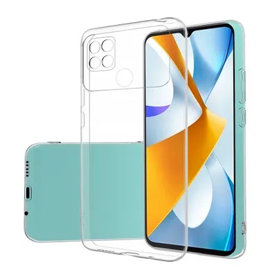 Funda Xiaomi Poco C40 TPU Gel Transparente clear