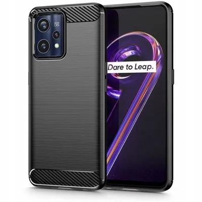 Funda Realme 9 Forcell CARBON Negra