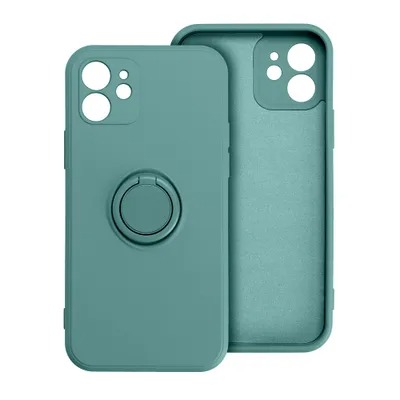 Funda Apple iPhone 13 Pro Max Silicone RING Verde