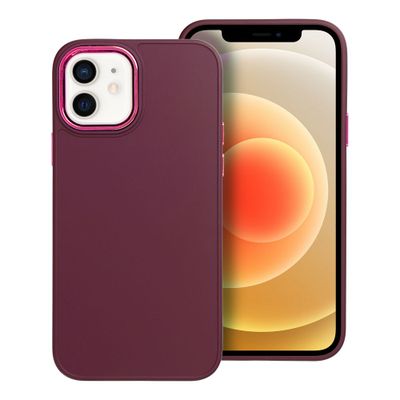 Funda Apple iPhone 12 / 12 Pro FRAME Morada