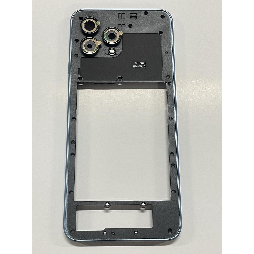 Chasis Cubot P80 trasero azul
