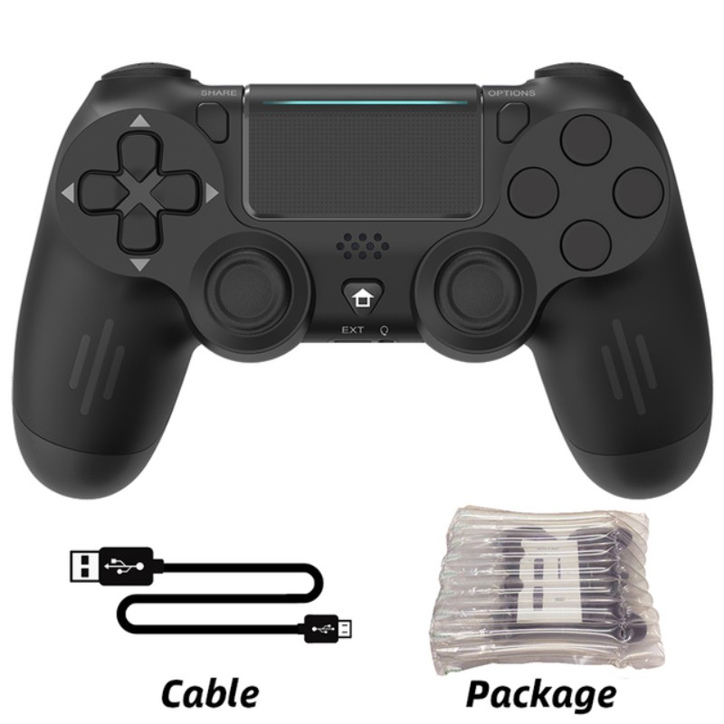 DATA FROG CH-P02 Gamepad Bluetooth Negro PS4 / PS4 Slim / PS4 Pro / Windows / Mac / Android / iOS (Bulk - Sin Caja)