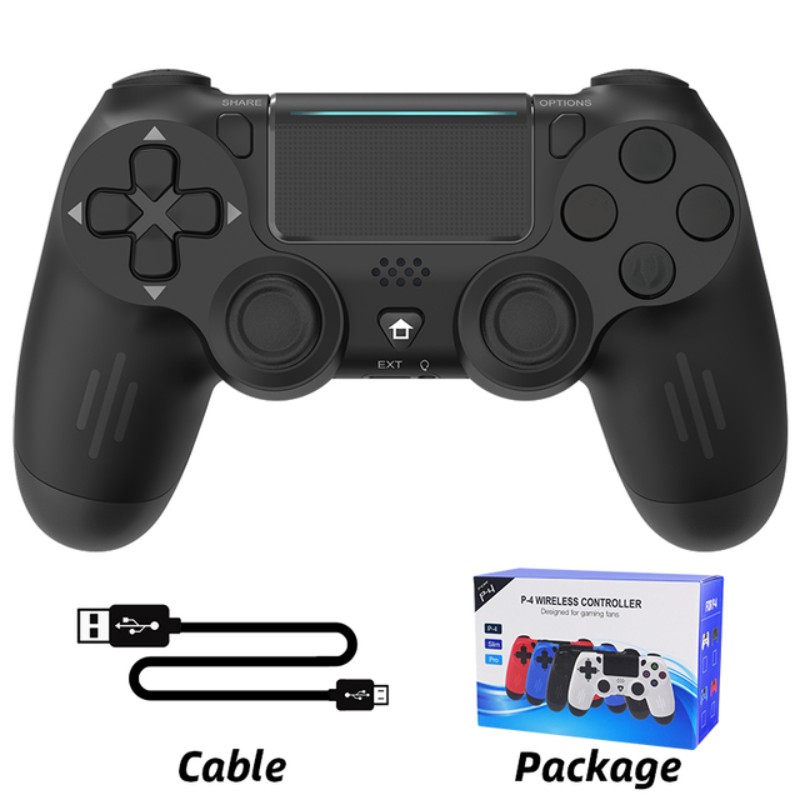 DATA FROG CH-P02 Gamepad Bluetooth Negro PS4 / PS4 Slim / PS4 Pro / Windows / Mac / Android / iOS (Con Caja)