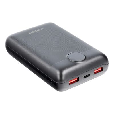 Bateria Externa PowerBank VEGER S20 - 20000 mAh LCD Quick Charge PD 22,5W