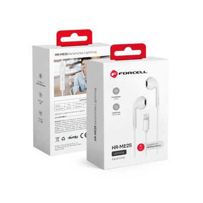 Auriculares Forcell con microfono cable lightning iPhone
