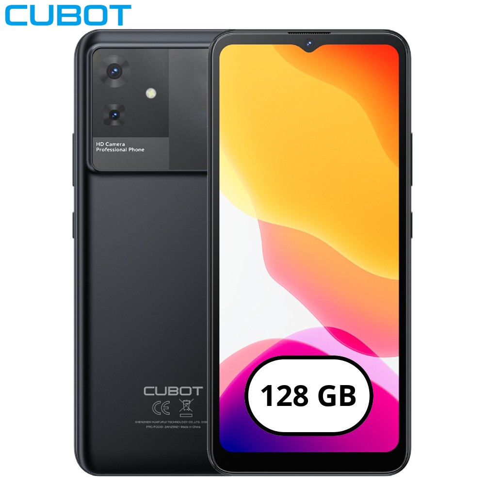 Telefono movil libre Cubot Note 21 6+128GB Negro