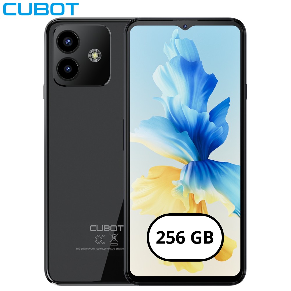 Telefono movil libre Cubot Note 40 6+256GB Negro
