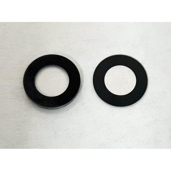 Set 2 piezas embellecedor cristal iPhone 15 / 15 Plus camara trasera SOLO CRISTAL