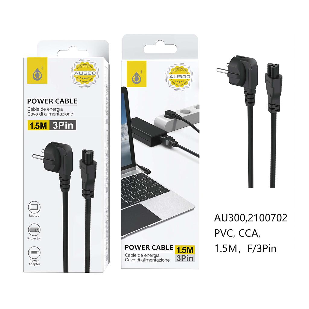 Cable Euro Power 3 Ports para Cargador Portatil AU300 