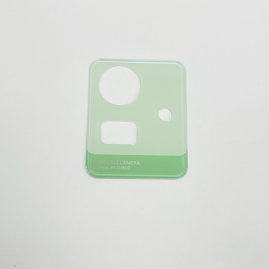 Embellecedor Cubot Note 50 cristal camara trasera tapa Verde