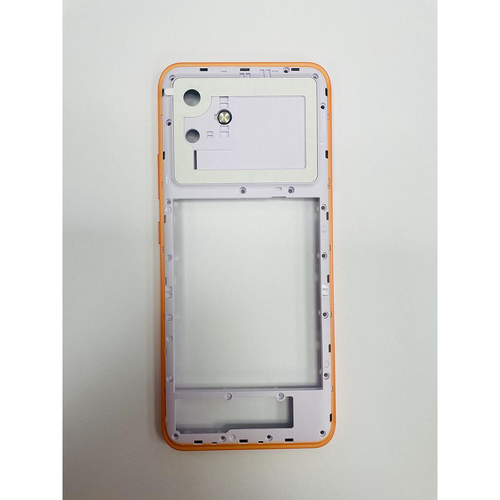 Chasis Cubot Note 21 trasero naranja