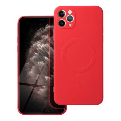 Funda Apple iPhone 12 Pro Max Electro Mag cover compatible con MagSafe Roja