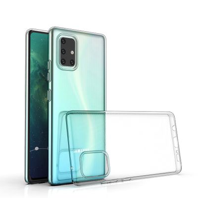 Funda Samsung Galaxy A71 2mm clear transparente