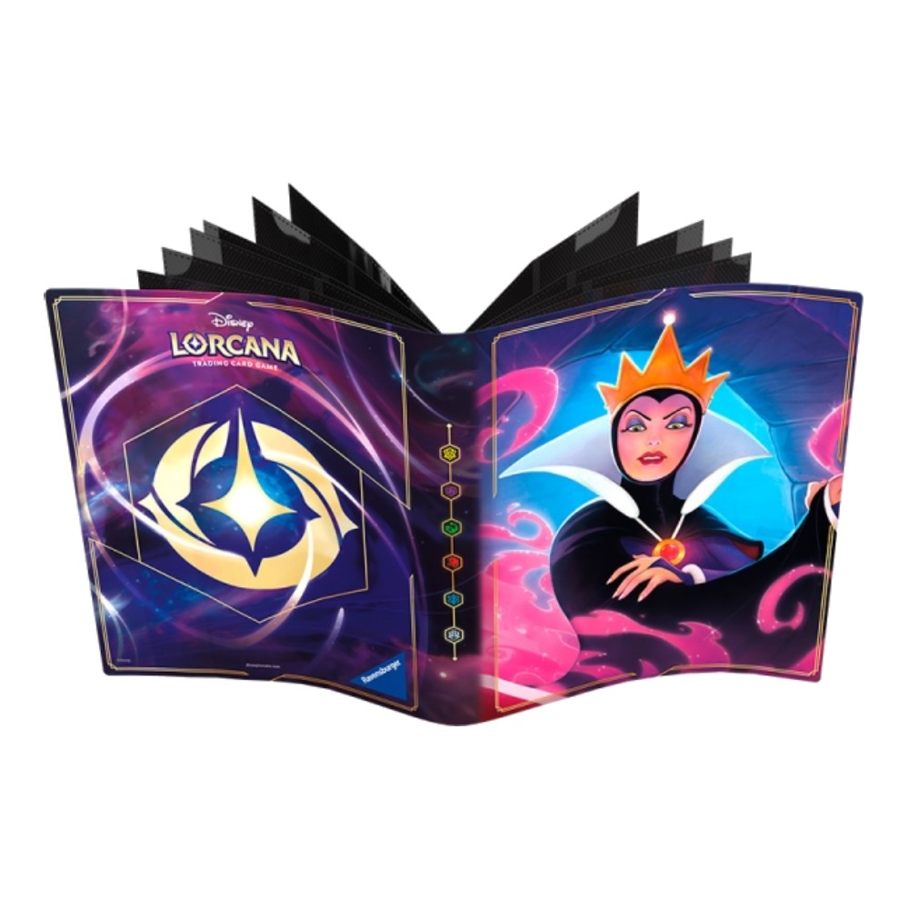 Álbum 10 Páginas Evil Queen Lorcana - Into The Inklands - Disney - Ravensburger
