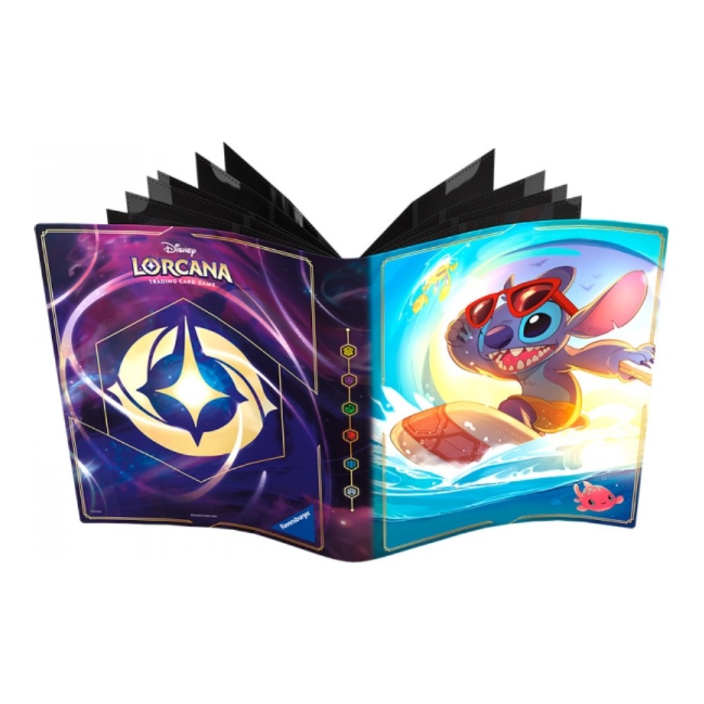Álbum 10 Paginas Stitch Lorcana - Into The Inklands - Disney - Ravensburger