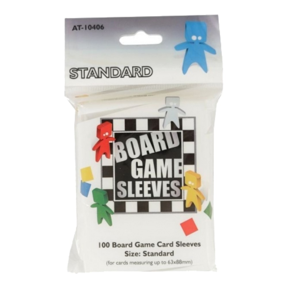 100 Fundas Standard 66mm X 94mm Board Game Arcane Tinmen AT-10406