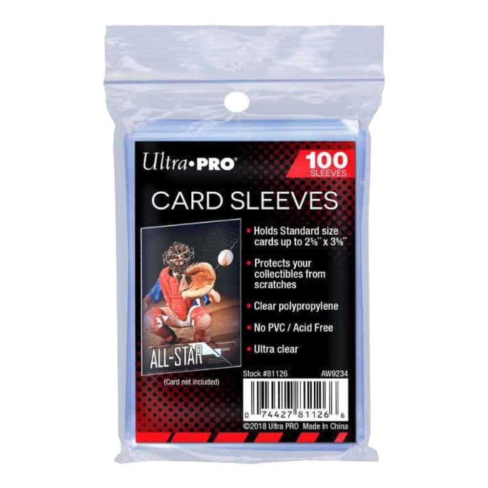 100 Fundas Standard Regular 67mm X 94mm - Soft Sleeves Cards Ultra Pro