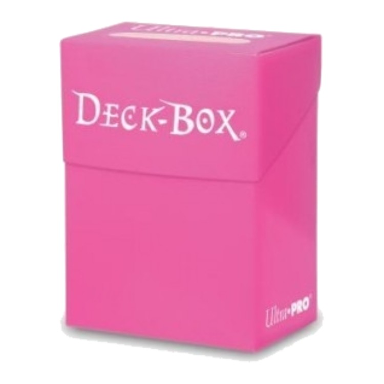 Ultra Pro - Deck Box Solid - Rosa Brillante