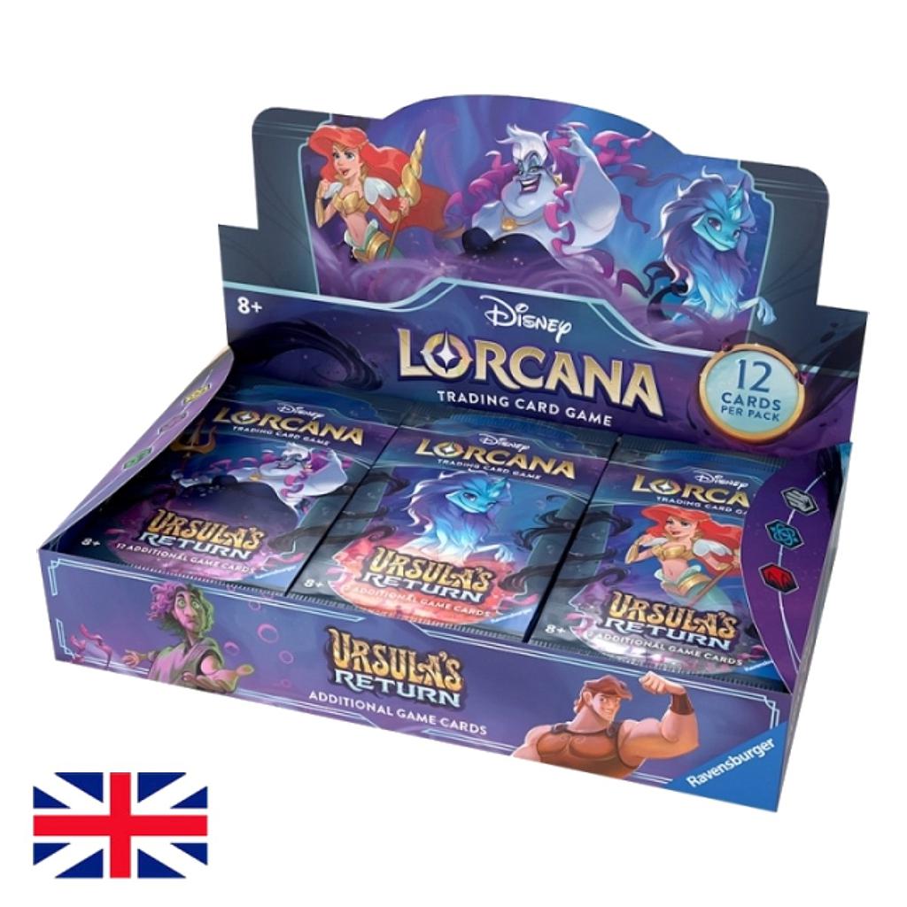 Paquete De Refuerzo (12 cartas) Disney Lorcana Ursula's Return - Sobre Booster Inglés