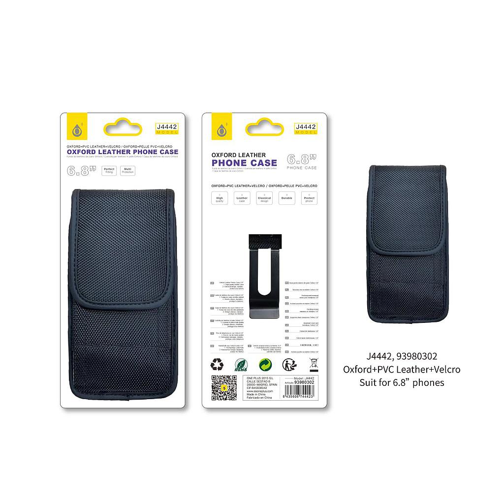 Funda de cinturon vertical para Smartphone con Tela Oxford hasta 6.8 pulgadas J4442