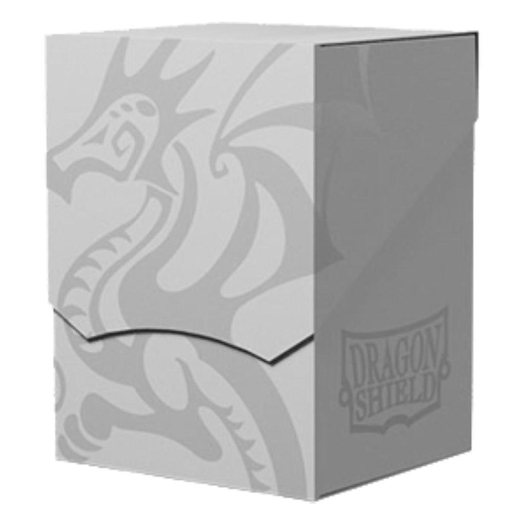 Caja de mazo (DECK BOX) Blanco Ashen White - Dragon Shield