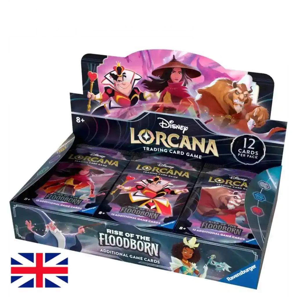 Paquete De Refuerzo (12 cartas) Disney Lorcana Rise of the Floodborn - Sobre Booster Inglés