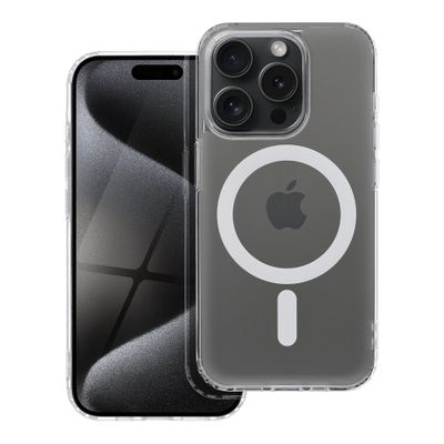 Funda Apple iPhone 15 MagSafe TPU Gel Transparente Clear