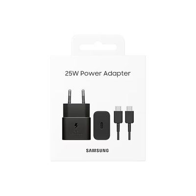 Cargador Completo Original Samsung USB C EP-T2510XBEGEU Fast charger 3A 25W

