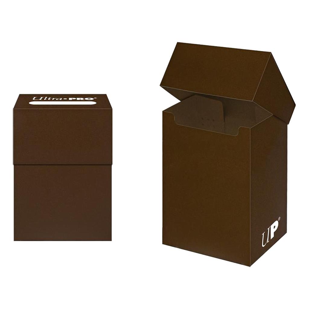 Ultra Pro - Deck Box Solid - Brown (Marrón) - E-85556