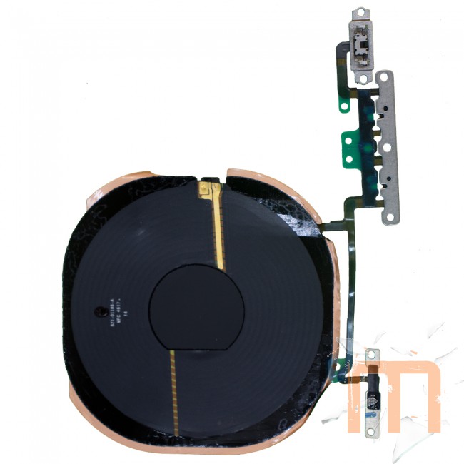Flex iPhone X Volumen antena NFC carga inalambrica