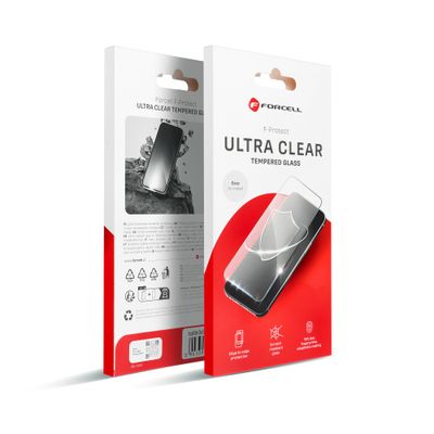 Protector pantalla Apple iPhone 16 cristal templado ultra transparente Forcell