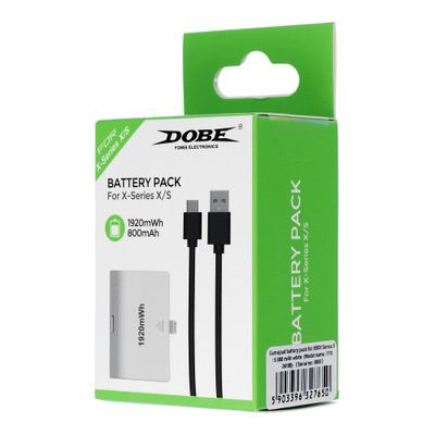 Bateria Gamepad para XBOX Series X/S 800mAh TYX -2610B blanca
