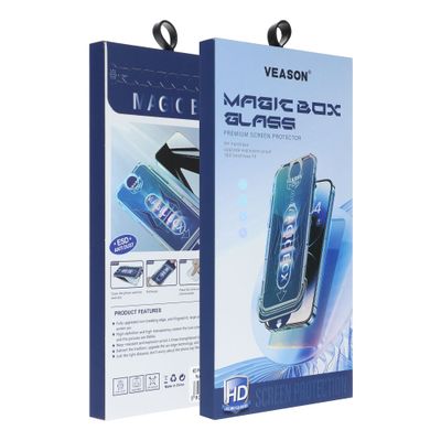 Protector Pantalla Apple iPhone XR / 11 Cristal Templado 6D Pro Veason Vidrio de facil instalacion