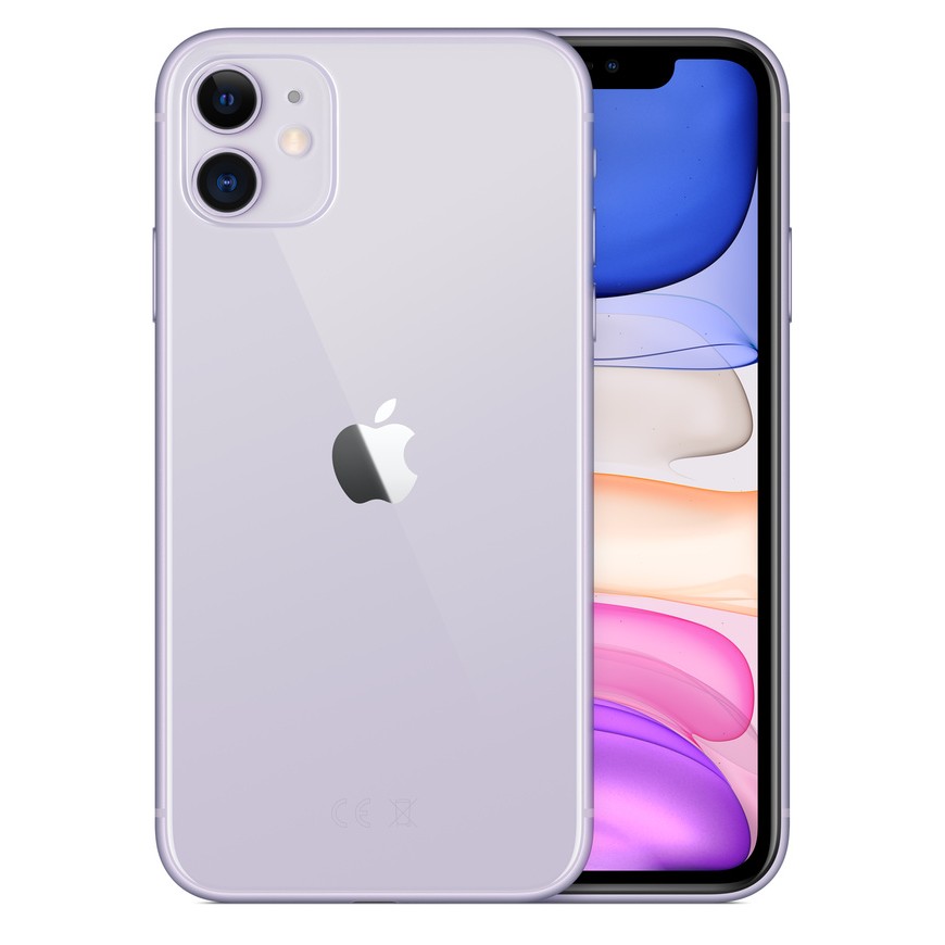 REBU - Telefono movil libre Seminuevo iPhone 11 64GB Purple (Morado) - Grado B (BUEN ESTADO)